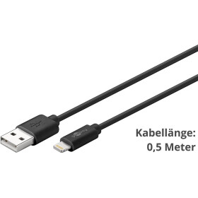 Goobay Daten- / Ladekabel, Lightning auf USB für...