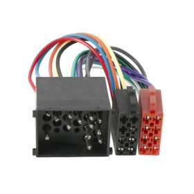 Radioadapter BMW, MINI, LANDROVER, ROVER bis 2001 mit Rundpin auf ISO