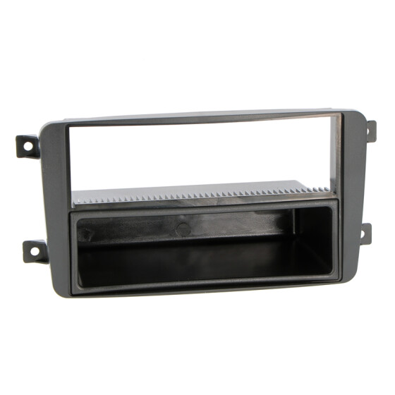 Radioblende MERCEDES C-Klasse(W203),CLK,Vito,Viano 2DIN+Fach schwarz
