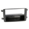 Radioblende MERCEDES C-Klasse(W203),CLK,Vito,Viano 2DIN+Fach schwarz