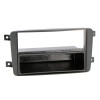 Radioblende MERCEDES C-Klasse(W203),CLK,Vito,Viano 2DIN+Fach schwarz