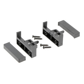 Radioblende AUDI A4 B5 (8D) 99-01, A6 C5 (4B) 97-00  1DIN schwarz