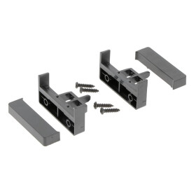 Radioblende AUDI A4 B5 (8D) 99-01, A6 C5 (4B) 97-00  1DIN schwarz