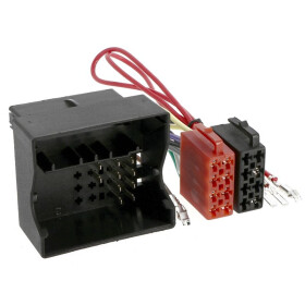 Radio Adapter AUDI SEAT SKODA VW - Quadlock auf ISO