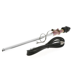 Teleskopantenne schwarz chrome