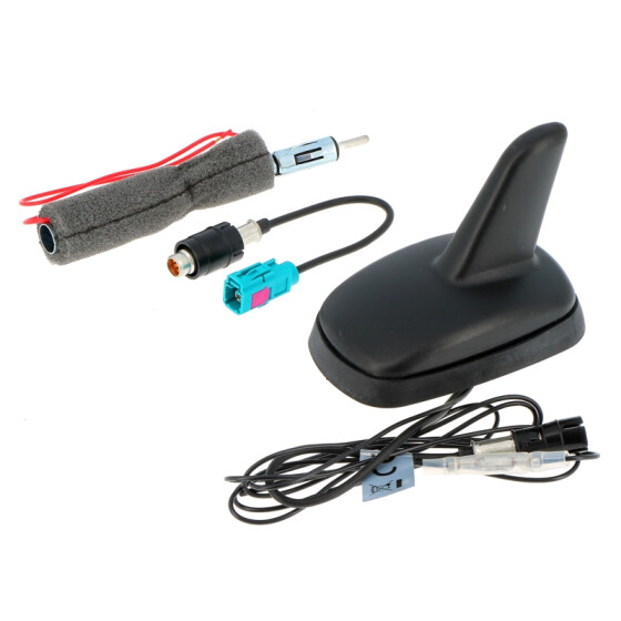 Shark Antenne AM/FM aktiv matt schwarz