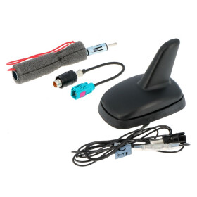 Shark Antenne AM/FM aktiv matt schwarz