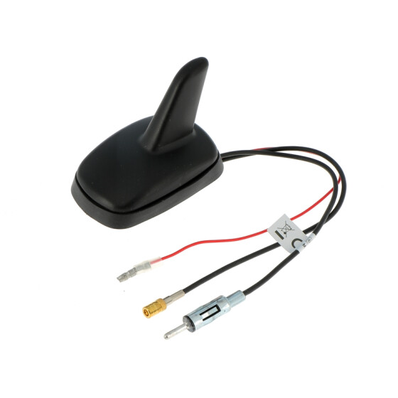 Shark Antenne DAB/FM aktiv mit DIN(M)/SMB(F) Anschluss