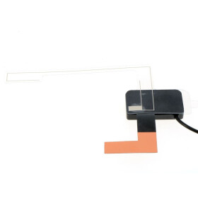 Scheiben Antenne DAB DAB+ aktiv mit 3m Kabel SMB (F)