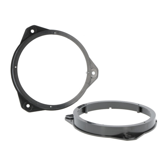 Lautsprecherringe ALFA, CITROEN, FIAT, OPEL, PEUGEOT, 165mm, Türen vorne