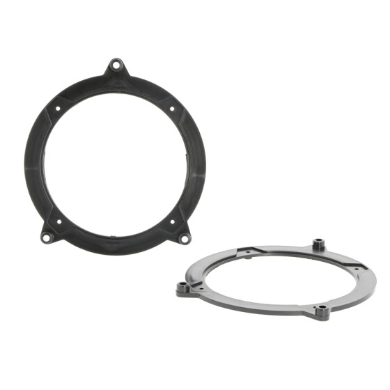 Lautsprecherringe BMW 3er E46 ab 1998-06, 130mm, Türen vorn+Ablage hinten