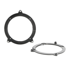 Lautsprecherringe BMW 3er E46 ab 1998-06, 130mm, Türen vorn+Ablage hinten