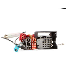 Radioadapter AUDI  Quadlock - ISO + Phantomadapter FAKRA - ISO