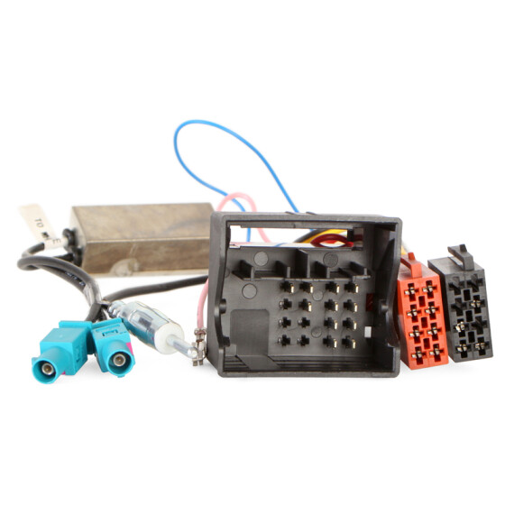 Radioadapter + Phantomadapter VW mit Antennendiversity/Quadlock - DIN