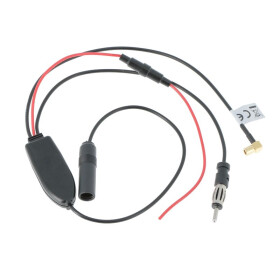 DAB+ Antennensplitter AM/FM/DAB - DIN(F), DIN(M), SMB(F)