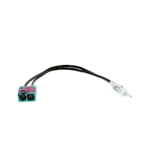 Antennenkabel DOPPEL FAKRA(F) - DIN,  Kabel 19cm