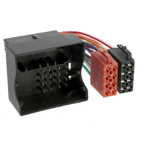 Radioadapter BMW Quadlock auf ISO voll belegt