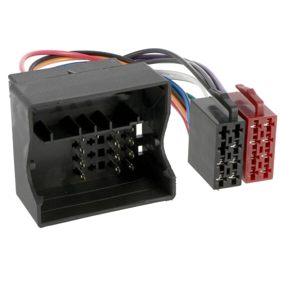 Radioadapter BMW Quadlock auf ISO teilbelegt