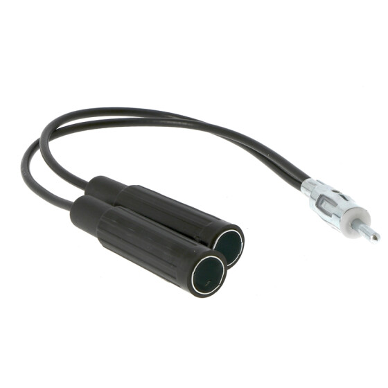 Antennenadapter 2 x DIN (F) - 1 x DIN (M)