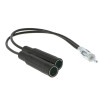 Antennenadapter 2 x DIN (F) - 1 x DIN (M)