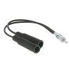 Antennenadapter 2 x DIN (F) - 1 x DIN (M)
