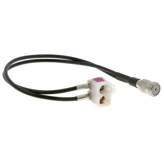 Antennenadapter 1 x ISO (F) - Doppel FAKRA (F)
