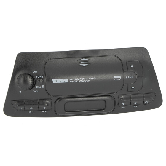 Radioblende Abdeckung FIAT Bravo, Brava, Marea 1DIN schwarz