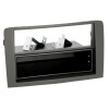 Radioblende FIAT Idea 2003-11 2DIN mit Fach grau