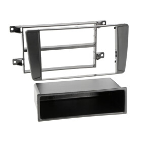 Radioblende SKODA Octavia 04-13, Yeti 09-17 2DIN mit Fach schwarz