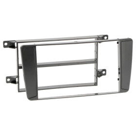 Radioblende SKODA Octavia 04-13, Yeti 09-17 2DIN mit Fach schwarz