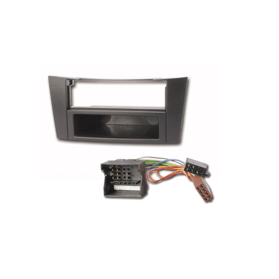 MERCEDES E-Klasse  Radioblende + ISO Adapter