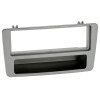 Radioblende HONDA Civic 2001-06 1DIN silber mit man. Klima