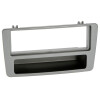 Radioblende HONDA Civic 2001-06 1DIN silber mit man. Klima