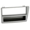 Radioblende HONDA Civic 2001-06 1DIN silber mit Klimaauto