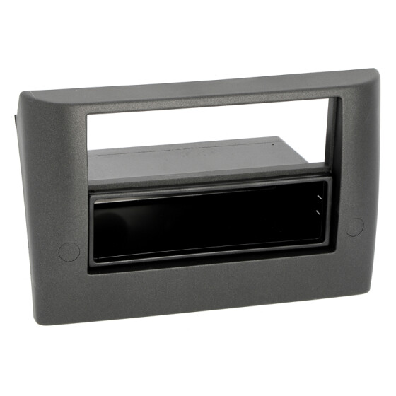 Radioblende FIAT Stilo 2001-08 2DIN mit Fach schwarz