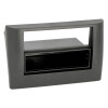 Radioblende FIAT Stilo 2001-08 2DIN mit Fach schwarz