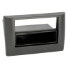 Radioblende FIAT Stilo 2001-08 2DIN mit Fach schwarz