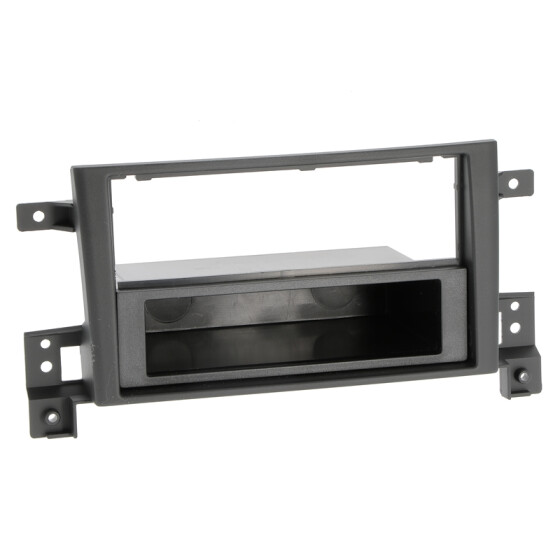 Radioblende SUZUKI Gran Vitara ab 2005 2DIN mit Fach schwarz