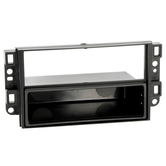 Radioblende CHEVROLET Aveo, Captiva, Epica ab 2006 2DIN mit Fach schwarz