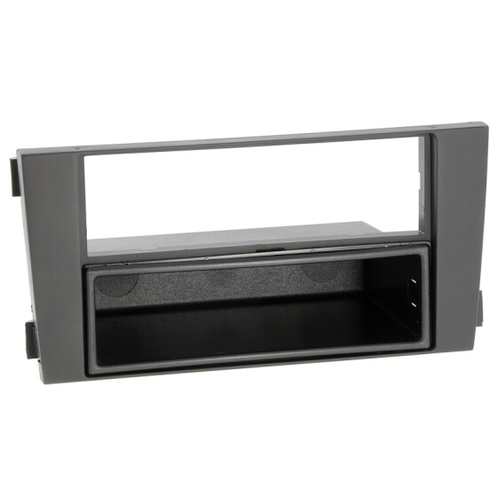 Radioblende AUDI A6 C5 (4B) ab 2001-05 2DIN mit Fach schwarz