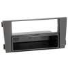 Radioblende AUDI A6 C5 (4B) ab 2001-05 2DIN mit Fach schwarz