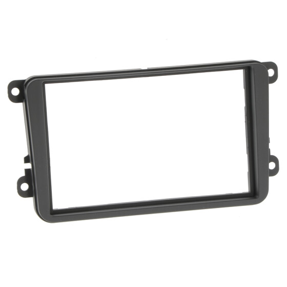 Radioblende SEAT, SKODA, VW 2DIN schwarz