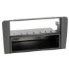 Radioblende AUDI A3 (8P), A4 (B8) 2DIN mit Fach schwarz