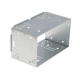 Metall Installations Kit für Doppel DIN Blenden 182 x 103 mm