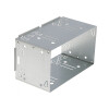 Metall Installations Kit für Doppel DIN Blenden 182 x 103 mm