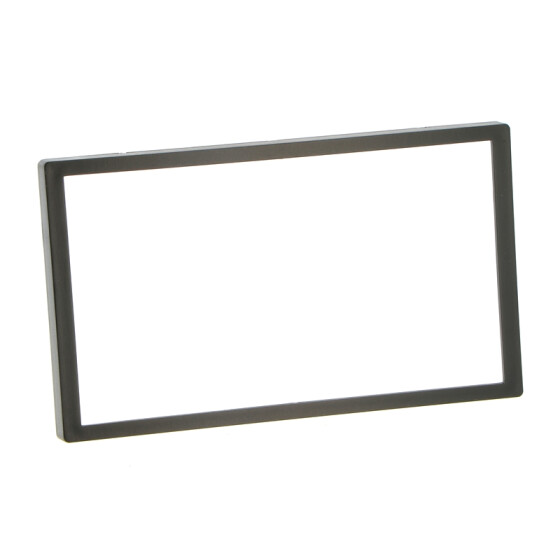 Universalblende Doppel DIN 110 x 188,5mm