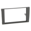 Radioblende AUDI A4 B6, B7 (8E), SEAT EXEO ab 2009 2DIN  schwarz