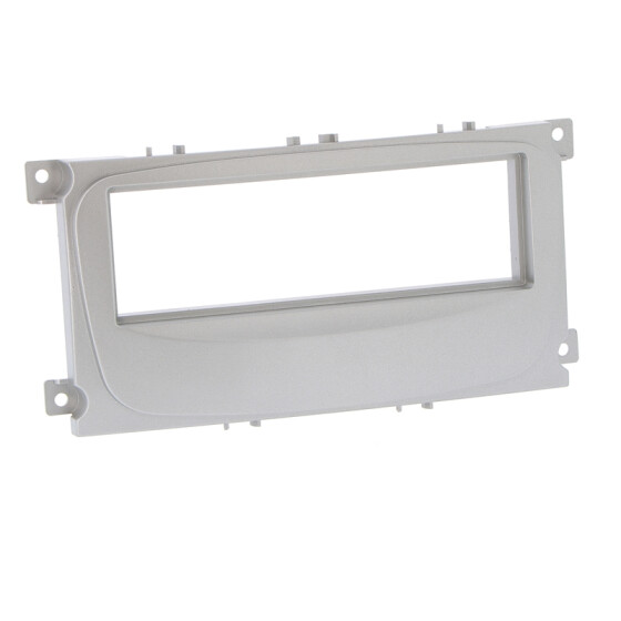Radioblende FORD Focus, Mondeo, S-MAX, Galaxy, Transit Connect 1DIN silber