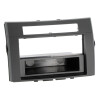 Radioblende TOYOTA Corolla Verso ab 2004-09 2DIN schwarz mit Fach