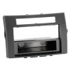 Radioblende TOYOTA Corolla Verso ab 2004-09 2DIN schwarz mit Fach